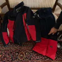 لباس اسکی ست حرفهای سایر L یا M|ورزشهای زمستانی|شریفآباد, |دیوار