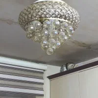 دو عدد لوستر گوی دار|لوستر و چراغ آویز|ورامین, ورامین|دیوار