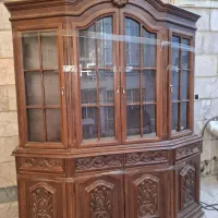ویترین چوب گردو تمیز وسالم