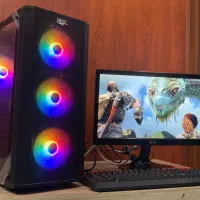 کامپیوتر سوپر گیمینگi5رم16گیگDDR5گرافیک ضمانتD444