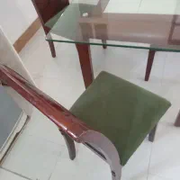 نهار خوری چهارنفره|میز و صندلی غذاخوری|عنبران, |دیوار