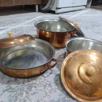 قابلمه مسی قدیمی سنگین وزن