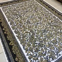 فرش ۳ در ۴ مانلی سرمه ای نگین مشهد|فرش|جیرفت, |دیوار