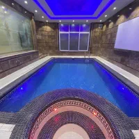 باغ ویلا استخر دار آب گرم فعال/لاکچری/شیک