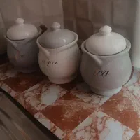 جای قند و چای و شکر بسیار تمیز و خوش رنگ