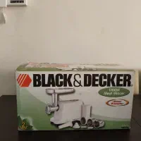 چرخ گوشت black& decker نو / آکبند