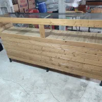 ویترین یاکانتر چوبی سه طبقه