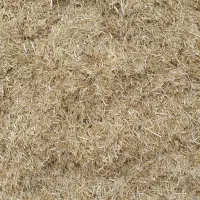 کاه خورد شده کمباین دسته اول سفید