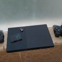 کنسول ps2 سالم و تمیز با دودسته