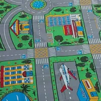 اسباب بازی سگ های نگهبان و شهر پارچه ای ۲متری