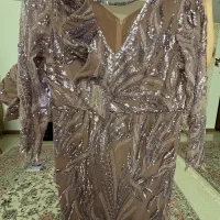 لباس مجلسی تمام سنگ دوخت مزون