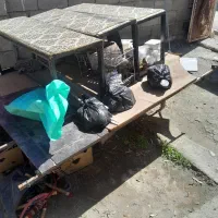 میز سنتی قلیان وغذا یک عددسماور