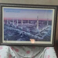تابلو عکس مدینه منوره باتصویر .روشنایی