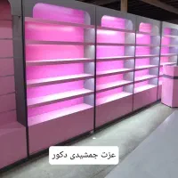 پیشخوان دکور ویترین مغازه قفسه کانتردکورداروخانه