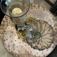 شمعدان ومیوه خوری پایه دار|صنایع دستی و سایر لوازم تزئینی|تهران, ولنجک|دیوار