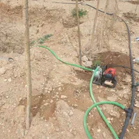 ۱۰۰۰متر باغ کرمجگان نوساز دو کله به خیابان و آب|فروش زمین و ملک کلنگی|قم, پردیسان|دیوار