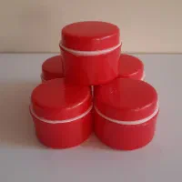 20 عدد قوطی خالی کرم جنس خوب.