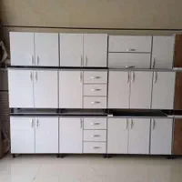 کابینت پیش ساخته فلزی درب ام دی اف ورق۴۰ در صدرا