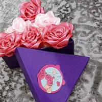 گل با ربان|گل مصنوعی|سورک, |دیوار