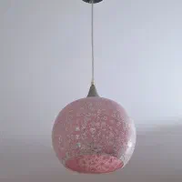 لوستر و اویز در ورودی