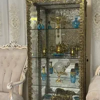 ایینه و کنسول برنجی