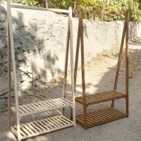 رگال لباس  جاکفشی چوبی