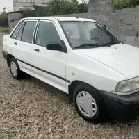 پراید صبا مدل 89رنگ سفید دوگانه