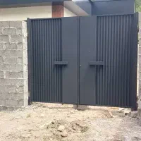 درب آهنی ، دروازه مدرن کیت کتی حیات باغی ویلایی|مصالح و تجهیزات ساختمان|خمام, |دیوار