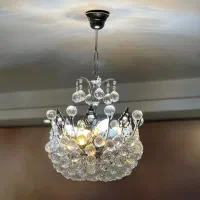 لوستر سقفی کریستالی