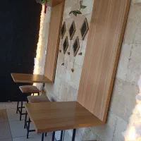 میز صندلی دیواری