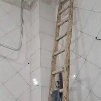 ۴ متر نردبان چوبی