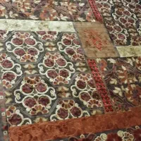 فرش6متری شنل ابریشمی طرح برجسته|فرش|اصفهان, ملک‌شهر|دیوار