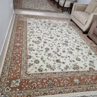 دو تخته فرش ۹ متری مشهد درجه یک طرح افشان