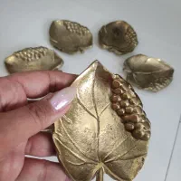شش عدد برگ برنز|صنایع دستی و سایر لوازم تزئینی|تهران, کیانشهر|دیوار