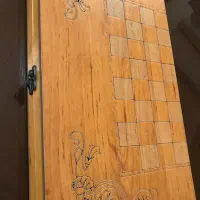 تخته نرد و جای ورق