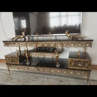 میز تلویزیون برنجی