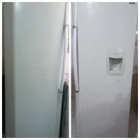 یخچال فریزر دو قلو با آبسردکن الکترواستیل