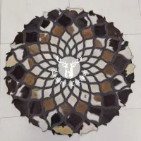 فرش چرم و پوست طبیعی مویی