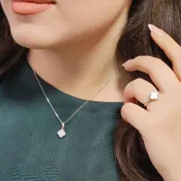 نیم ست نقره