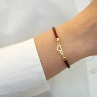 دستبند چرم طلا با فاکتور برند طلا گیفت زرین|جواهرات|تهران, شهرک صدرا|دیوار