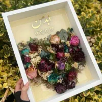 تابلوی گل جاودان رزینی