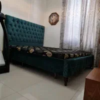 تخت دونفره با خوشخواب طبی رویال و دراور و پاتختی|تخت و سرویس خواب|تهران, شمس‌آباد|دیوار