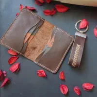 ست چرم جاکارتی و جاکلیدی