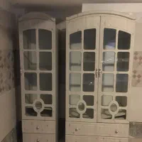 کمد بچه دو تیکه همراه با ۴ کشو ۳ درب