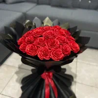 دسته گل رز|گل مصنوعی|قزوین, |دیوار