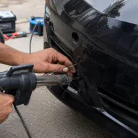 سپرسازی مدرن  تعمیر سپر در محل جوش پلاستیک سیار