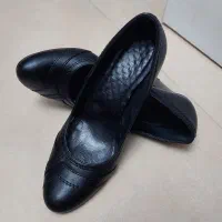 کفش زنانه مجلسی تمام چرم طبیعی سایز ۳۷