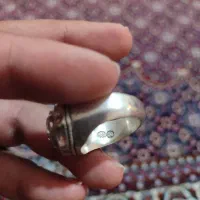 انگشتر نقره موزونایت|جواهرات|کرمانشاه, |دیوار