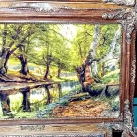 تابلو فرشهای تبریز در مصلی یاسوج|تابلو فرش|یاسوج, |دیوار