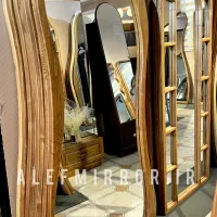 انواع آینه های دیواری الف با چوب روس|آینه|تهران, اتحاد|دیوار
